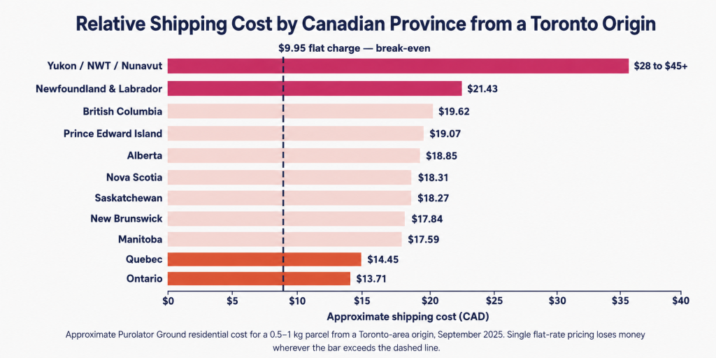 Relative-Shipping-Cost-by-Canadian-Province-from-a-Toronto-Origin